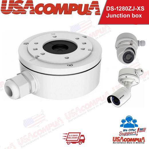 DS-1280ZJ-XS Junction box for Hikvision Mini Bullet and Eyeball Camera