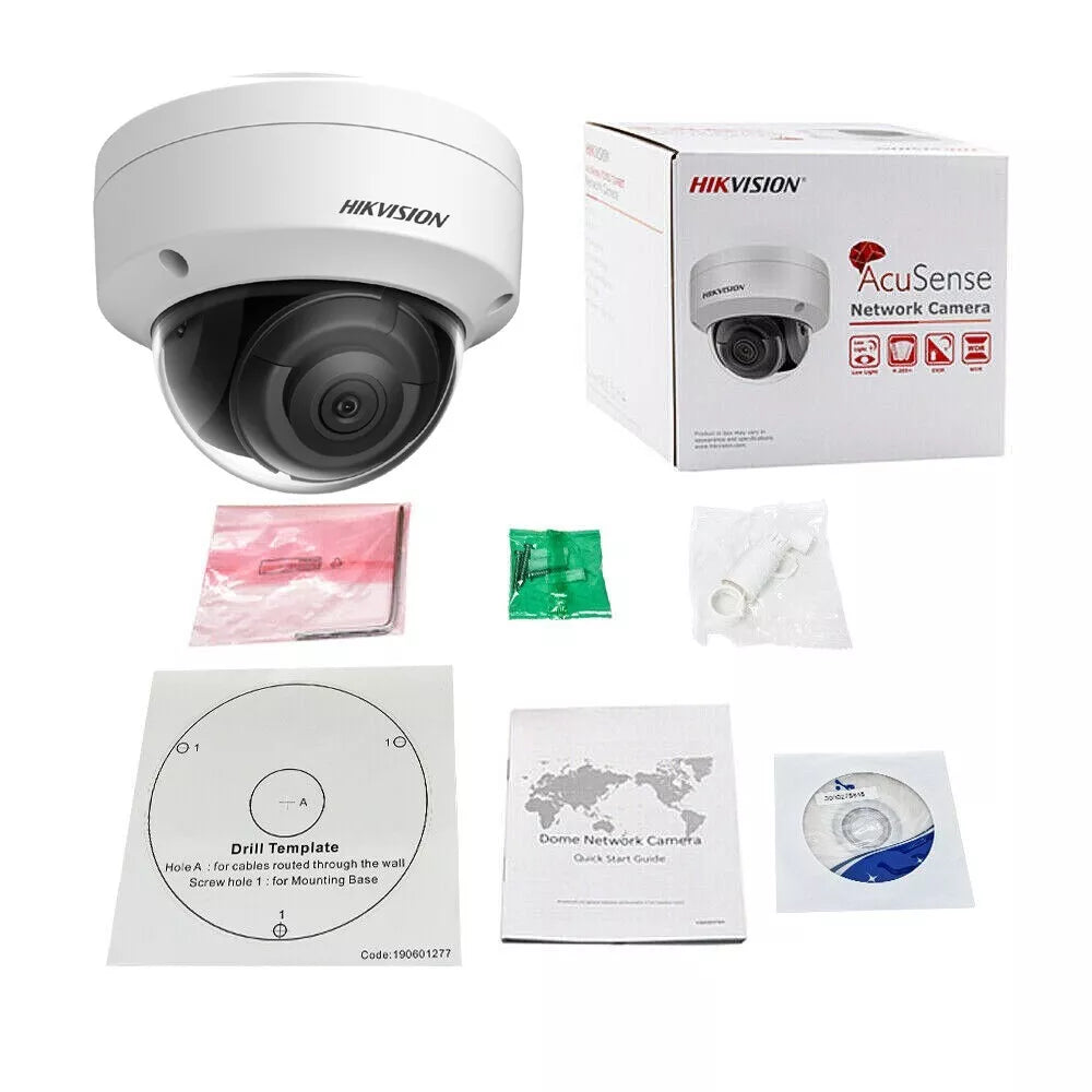 Hikvision Ds-2Cd2183G2-I 4K 8Mp Darkfighter Acusense Ip Dome Camera Poe Audio