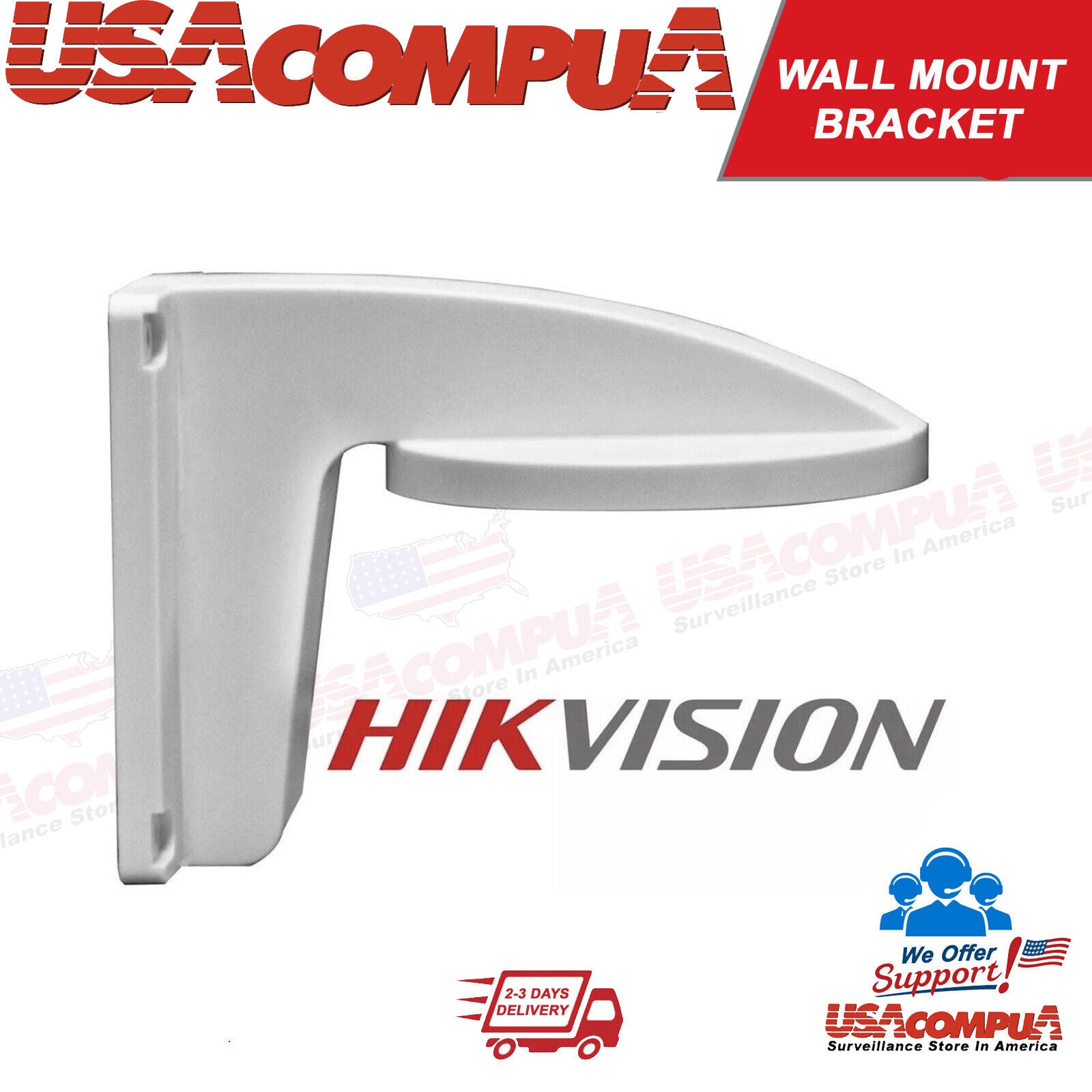 DS-1258ZJ Hikvision Wall Mount Bracket For IP Dome Security Camera