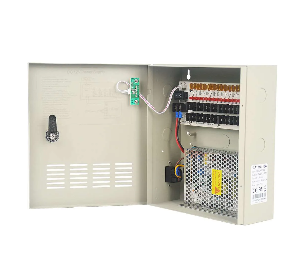 CP1218-10A Hikvision || Accessory Power Supply Box 12V DC