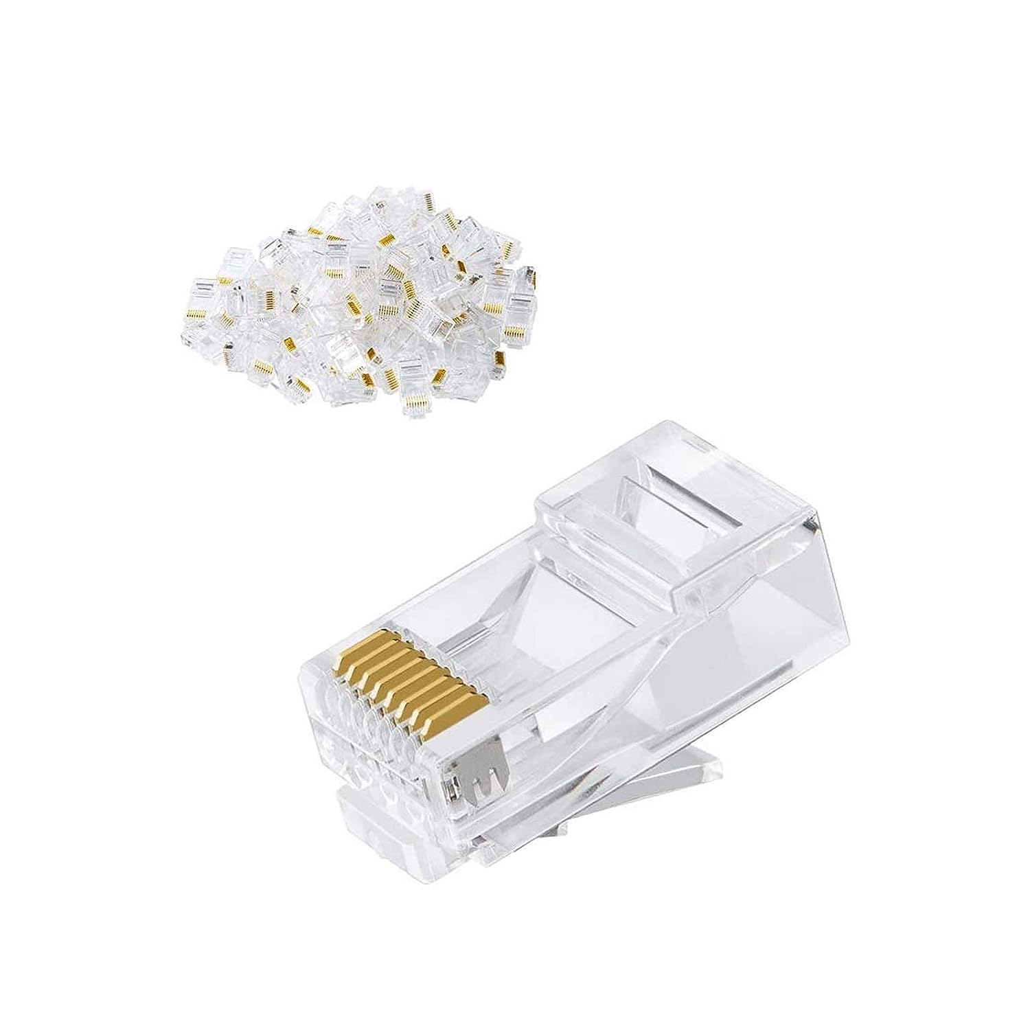 RJ45 Oem Cable Cat6 Connector Ends 100-PACK