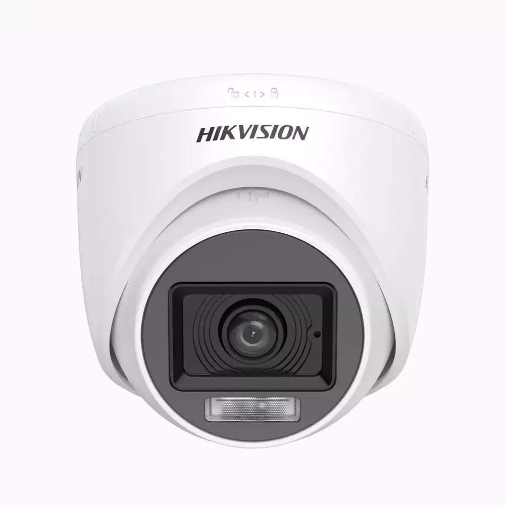 Hikvision 3K 5Mp Ds-2Ce78K0T-Lfs Dual Light Audio Fixed Turret Camera