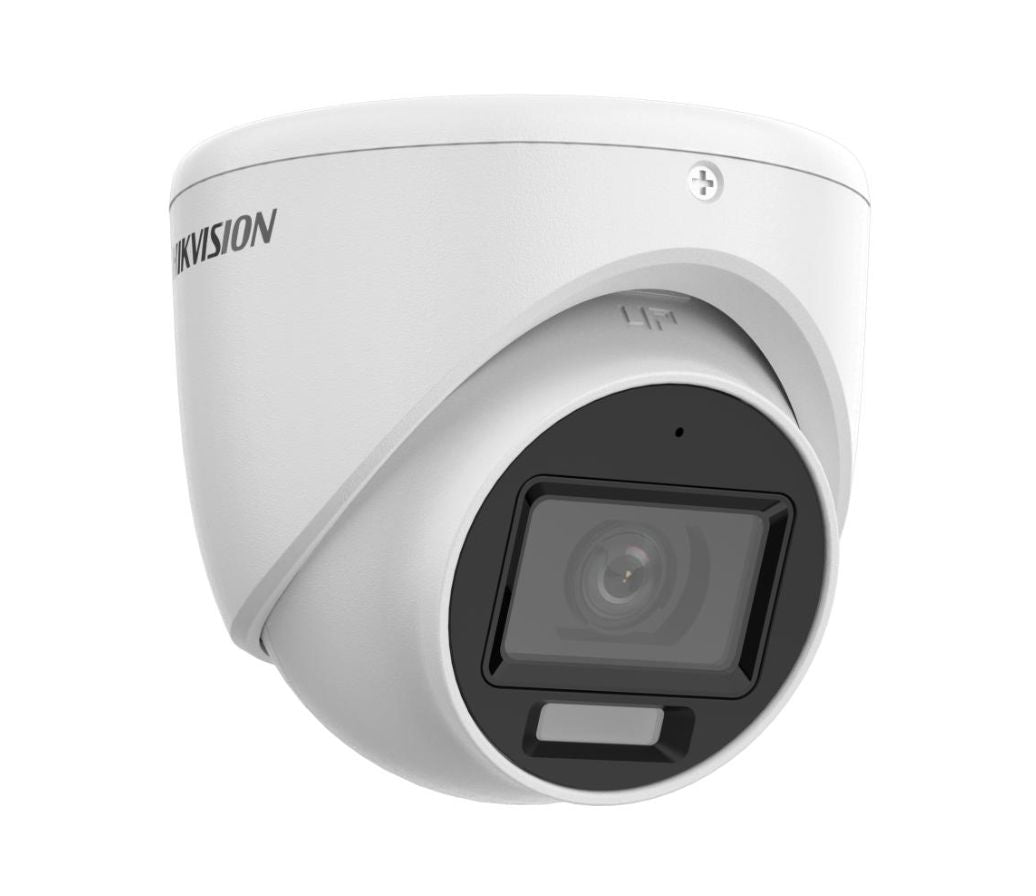 DS-2CE76K0T-LMFS 3K Hybrid Light Audio Fixed Turret Security Camera, 2.8mm, Built-in Mic, IP67