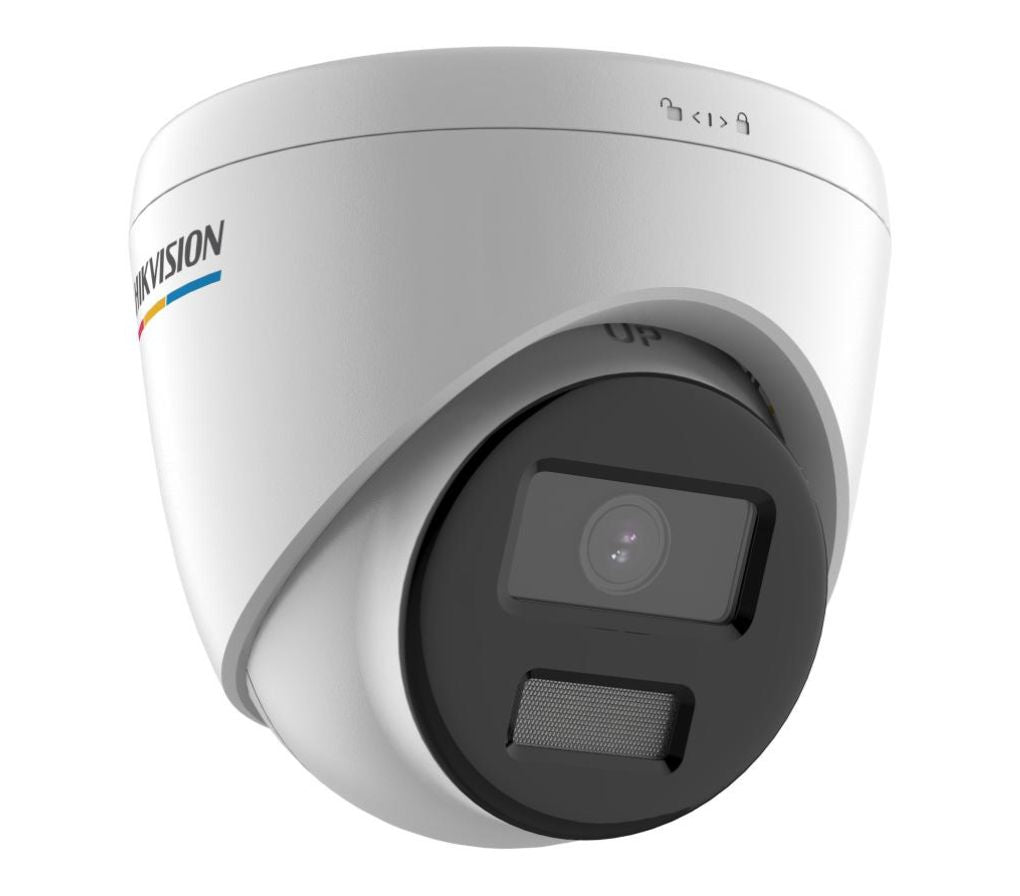 DS-2CD1327G0-LUF Hikvision w/ audio IP PoE Camera 2 MP ColorVu Turret