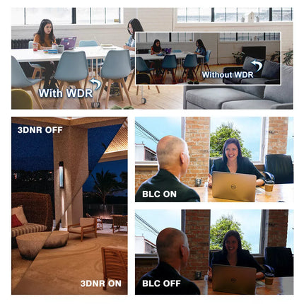 Hikvision 8CH 8POE IP Camera System 4K NVR DS-2CD2343G2-LU 4MP ColorVu Lot