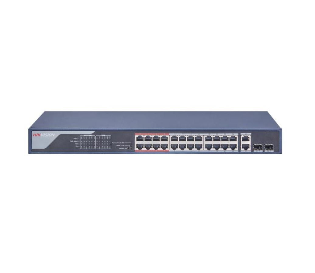 DS-3E0326P-E Hikvision 24 Port Fast Ethernet Unmanaged POE Switch