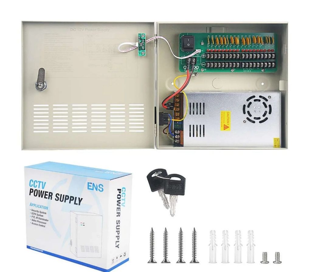CP1218-20A-UL 18ch Accessory Power Supply Distributor 12V DC
