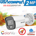 DS-2CE10DF0T-PF Hikvision 2MP ColorVu IR 2.8 MM Bullet Camera