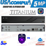 TVT 4 CH 1080P HD QTH94-1(1TB Hard Disk) AHD-TVI-CVI-CVBS 2021