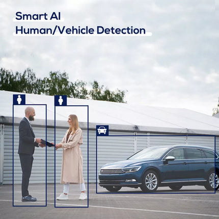 HIKVISION 4K 8MP DS-2CD2343G2-IU IP Camera System NVR 8CH DS-7608NI-K1/8P Lot D1