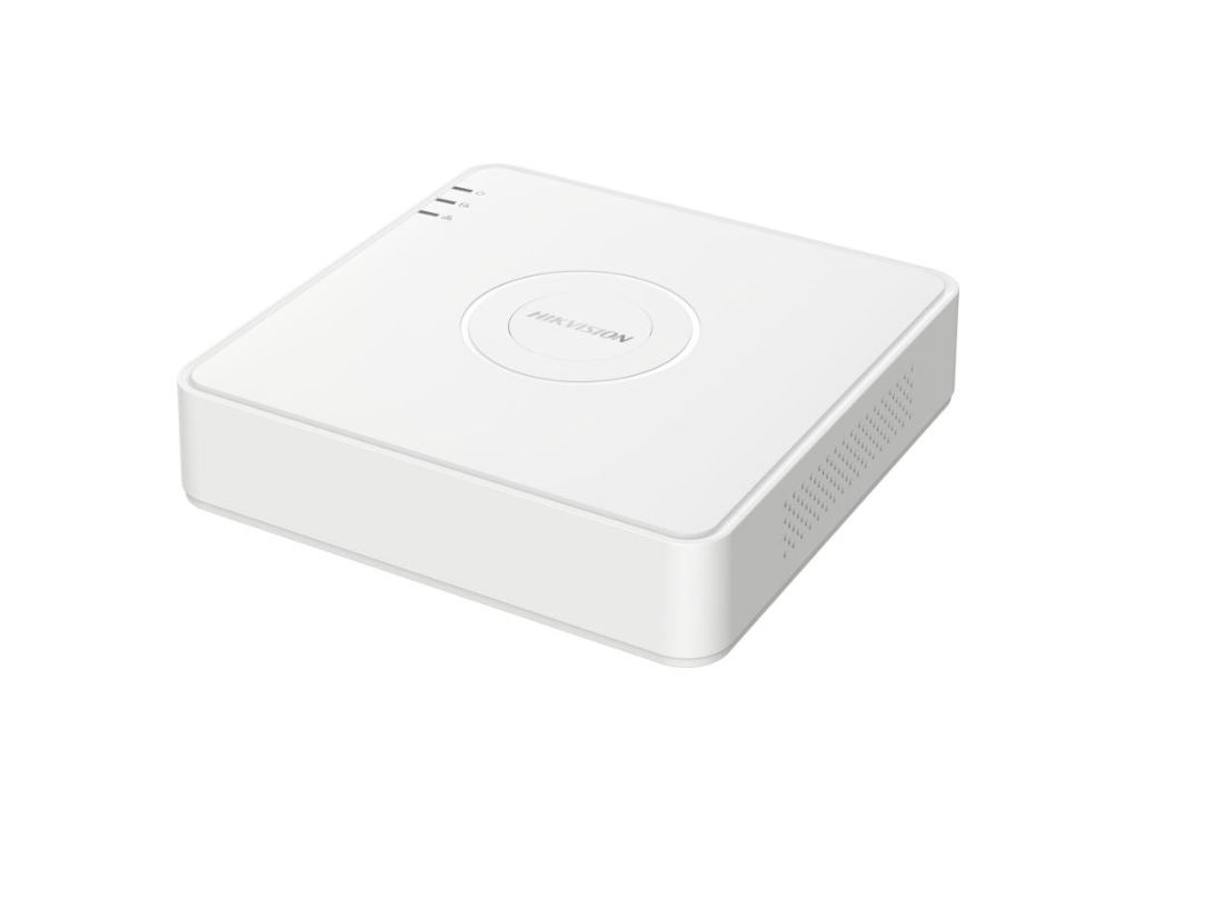 DS-7104HGHI-M1 Hikvision 4ch IP PoE Recorder w/ HDD 720p Mini 1U H.265 DVR