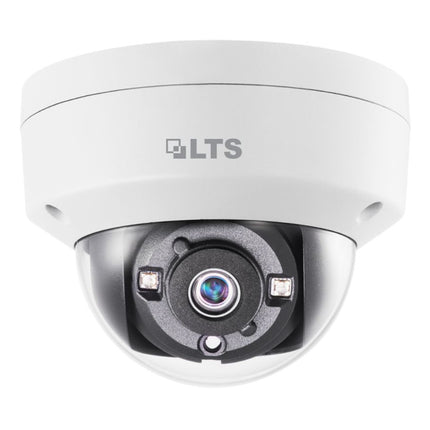 LTS 8MP 4K Matrix IR Vandal Dome 4-in-1 Camera: HD-TVI/CVI/AHD/CVBS, 3.6mm, 30m