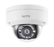 LTS 8MP 4K Matrix IR Vandal Dome 4-in-1 Camera: HD-TVI/CVI/AHD/CVBS, 3.6mm, 30m