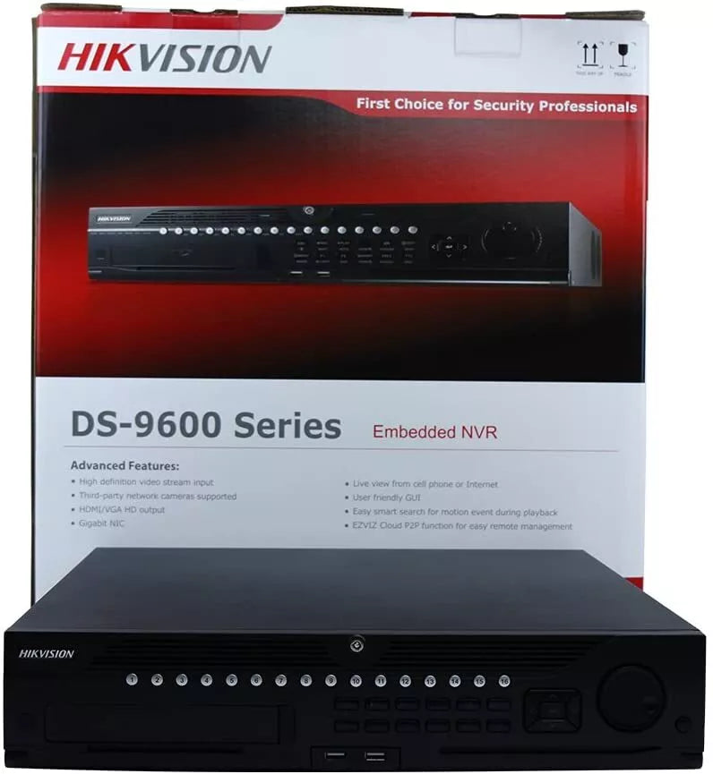 US Hikvision 64CH Security Camera System kit 8MP IR IP DS-2CD2383G2-IU IP67 Lo