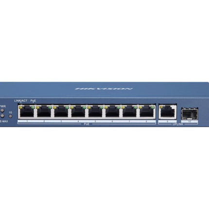 DS-3E0510P-E/M Hikvision 8 Port Gigabit Unmanaged POE Switch