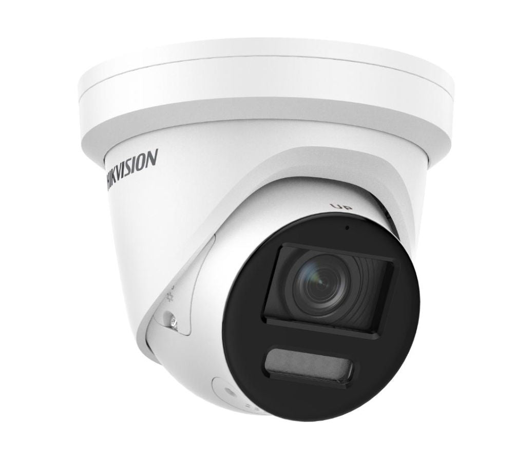 Hikvision 4CH 8MP IP CCTV Camera System PoE NVR 4K PColorVu 2 Way Audio