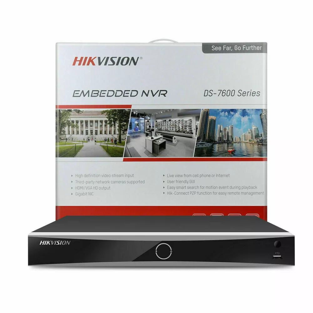Hikvision 16CH 4K DS-2CD2387G2-LU Security Camera System ColorVu AcuSense D1