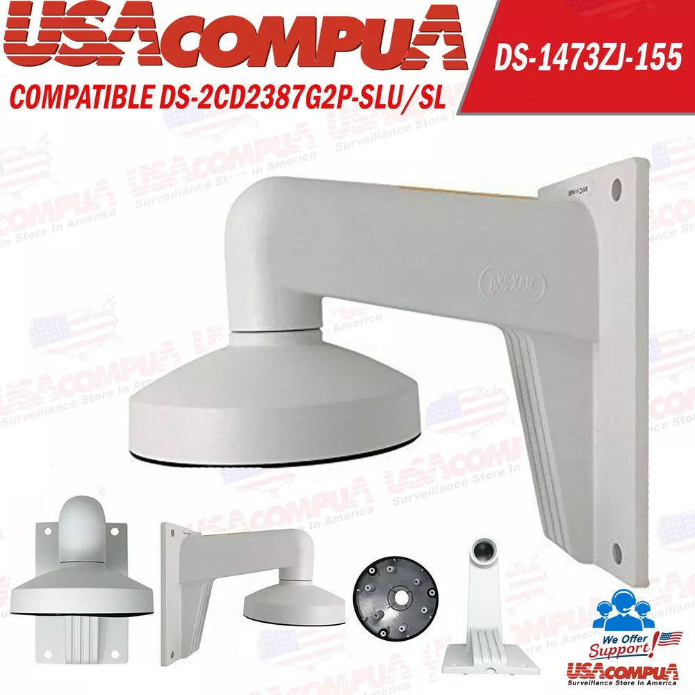 Hikvision 16Ch Cctv Security Camera System 4K Colorvu Panoramic Audio Alarm Lot