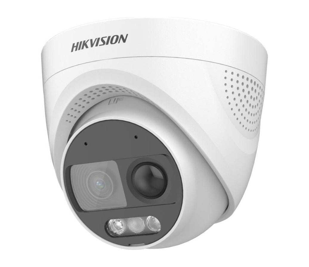 Hikvision ColorVu Turret 2 MP Camera DS-2CE72DF3T-PIRXOS 2.8mm , IR 20m