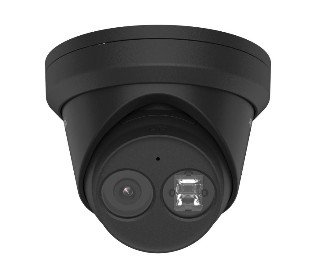 DS-2CD2343G2-IU (B) Hikvision w/ audio IP PoE Camera 4 MP AcuSense Turret Black