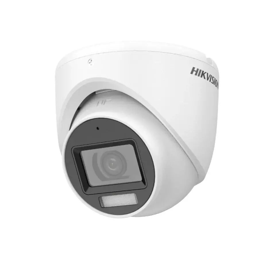 Hikvision 3K 5Mp Ds-2Ce78K0T-Lfs Dual Light Audio Fixed Turret Camera