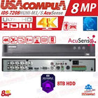 Hikvision IDS-7208HUHI-M1/S 8-ch 5 MP 1U H.265 AcuSense DVR