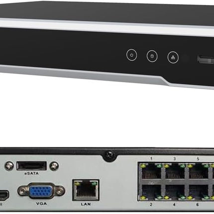 Hikvision DS-7616NI-Q2/16P 16 Channel 4K PoE NVR 160 Mbps 2 SATA 16 ports