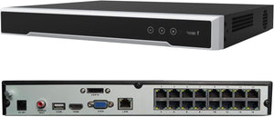 Hikvision DS-7616NI-Q2/16P 16 Channel 4K PoE NVR 160 Mbps 2 SATA 16 ports