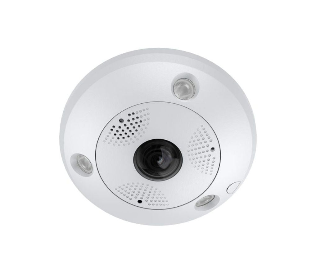 CMIP75122NF-SE Lts w/ audio CCTV Camera Platinum 12 MP Indoor/Outdoor Fisheye IP