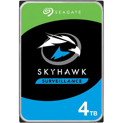 Seagate SkyHawk 4TB Surveillance HDD – 3.5″ SATA, 180 TB/yr, 3-Year Rescue