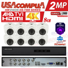 HIKVISION CCTV Security Camera System Kit 8CH Turbo HD DOME 1080P (CUSTOM)