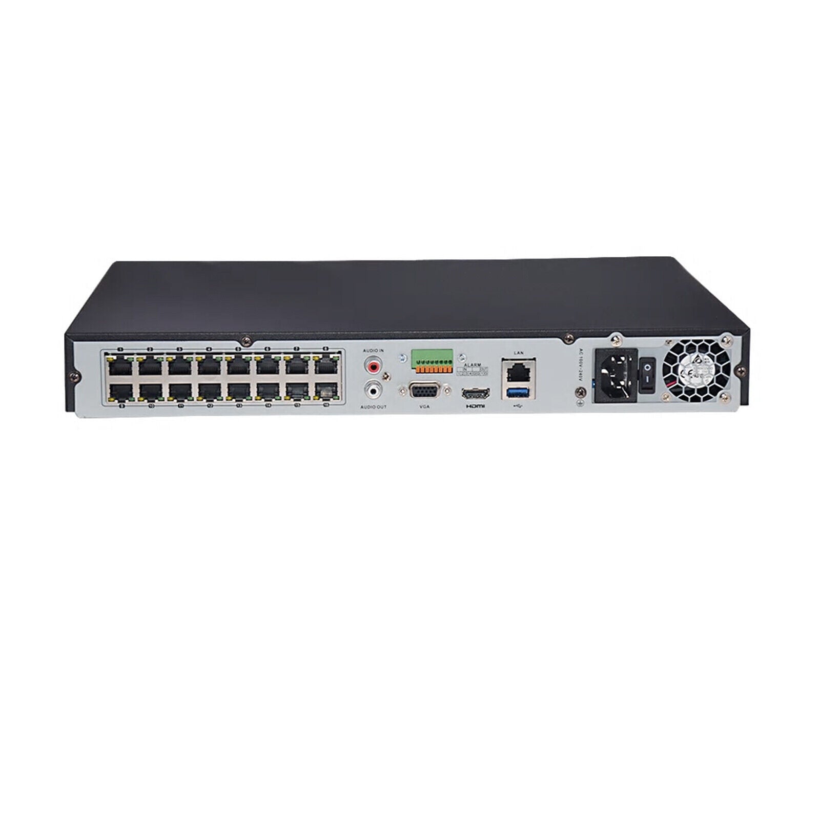 HIKVISION 16CH NVR POE 12MP 4K-UHD DS-7616NI-I2/16P H265+ ENGLISH VERSION