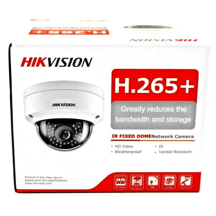 Hikvision 16 Channel 4K 8MP PoE NVR (16)x2MP IP Dome Camera CCTV Security System