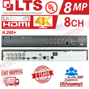 LTS 8CH DVR LTD8508M-ST (NO HARD DISK) Platinum Pro 5MP+2IP 6MP HD-TVI AHD CVI