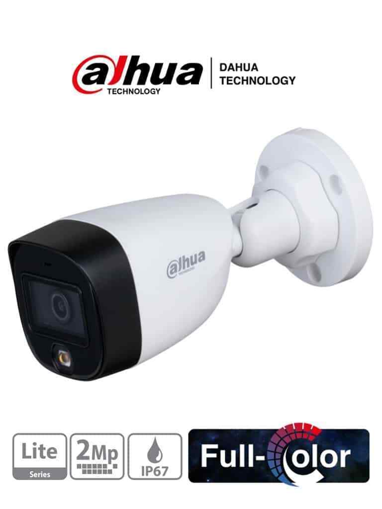 Dahua Security Camera System HD Kit 4CH Turbo 2MP Bullet Full Color (W /HDD )