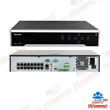 Hikvision NVR KIT 16CH DS-7716NI-K4/16P DS-2CD1343G0-I 4MP MEGAPIXEL