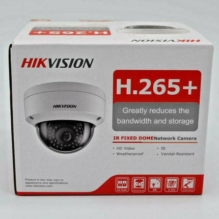 Hikvision 4K 16ch IP PoE Security System 4MP Dome w/ 4 MP resolution D1