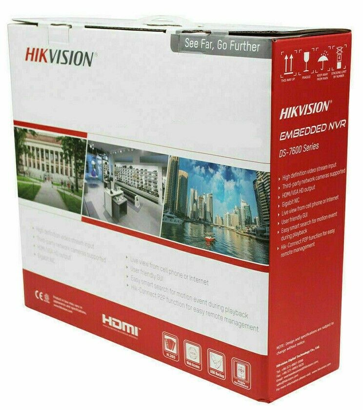 Hikvision IDS-7208HUHI-M2/P 8CH DVR 4K DVR-XVR 8 CHANNEL USA VERSION (UL) HYBRID WITH POWER OVER COAXIAL