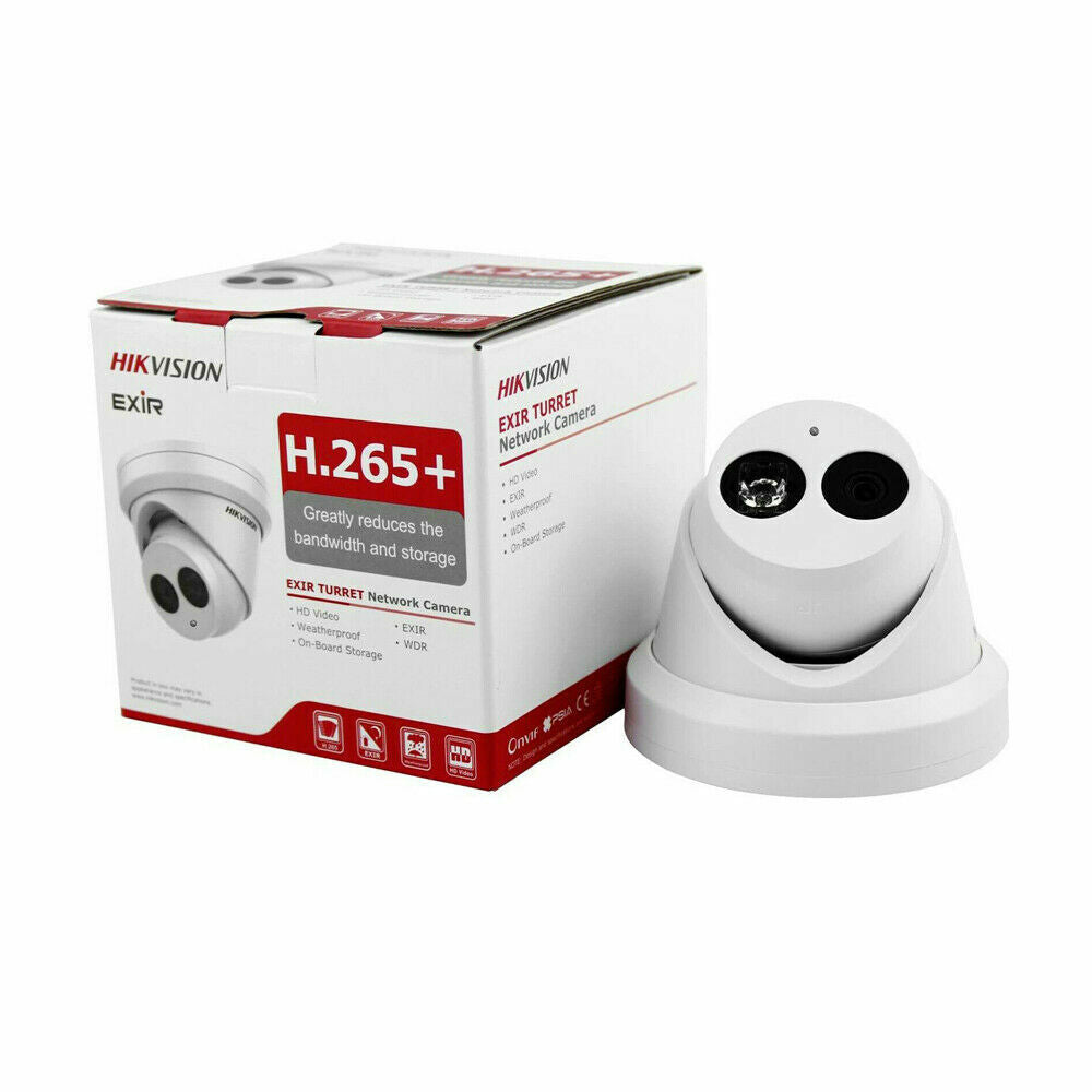 Hikvision 4MP POE Build-in Mic DS-2CD2343G0-IU Audio Turret Network IP Camera