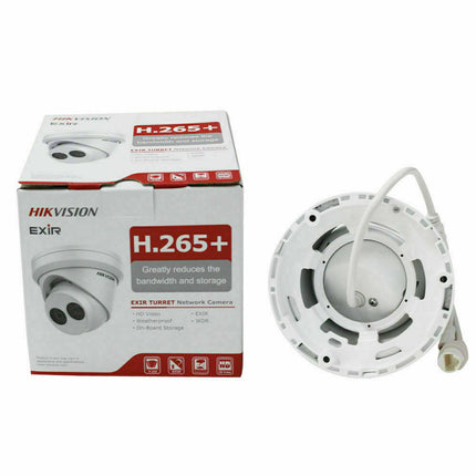 Hikvision 4MP IP Camera PoE IR Dome Turret DS-2CD2343G0-I H265+ WDR