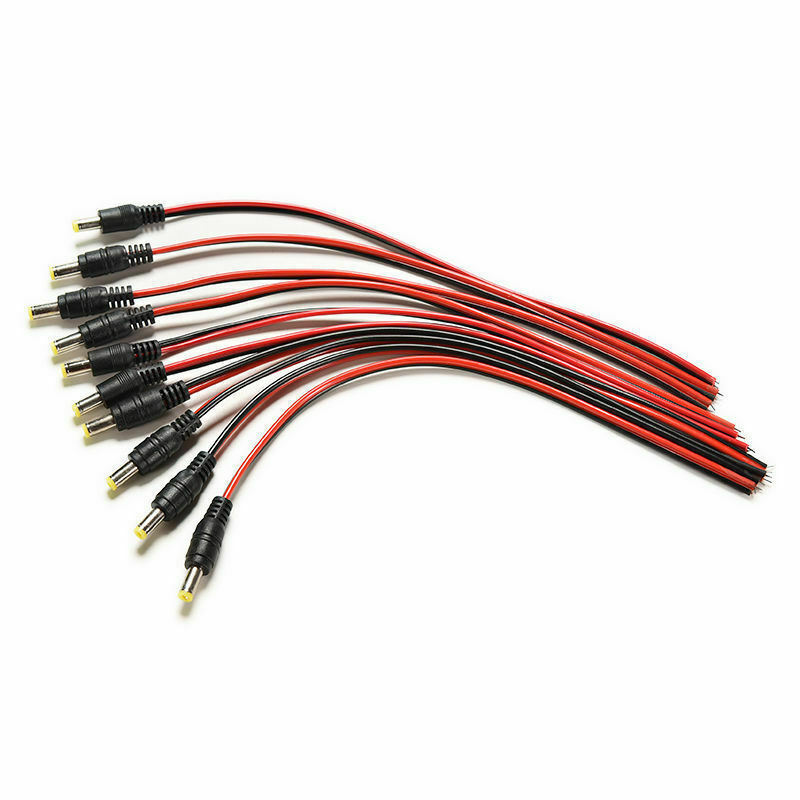 9 CH Power Supply CCTV Camera Port 12V 5A DC+ Pigtail Auto Reset CP1209-5A