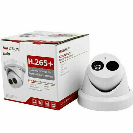 Hikvision 8MP POE DS-2CD2383G0-IU 4K Outdoor Turret IP Camera Build-in Mic 2.8MM