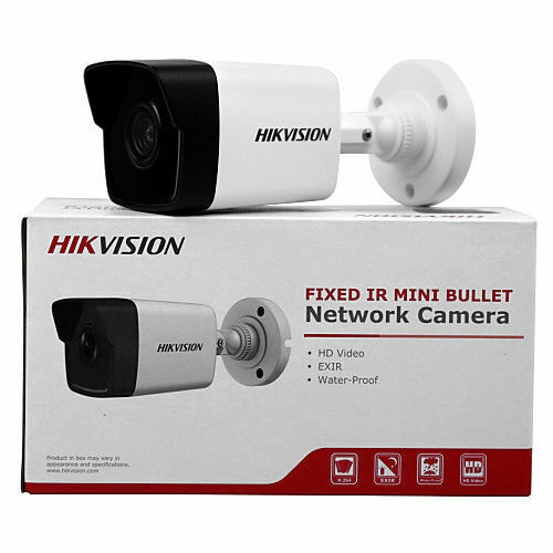 Hikvision DS-2CD1043G0-I & DS-7608NI-K2 8CH SECURITY SYSTEM POE BULLET 4MP IPV67