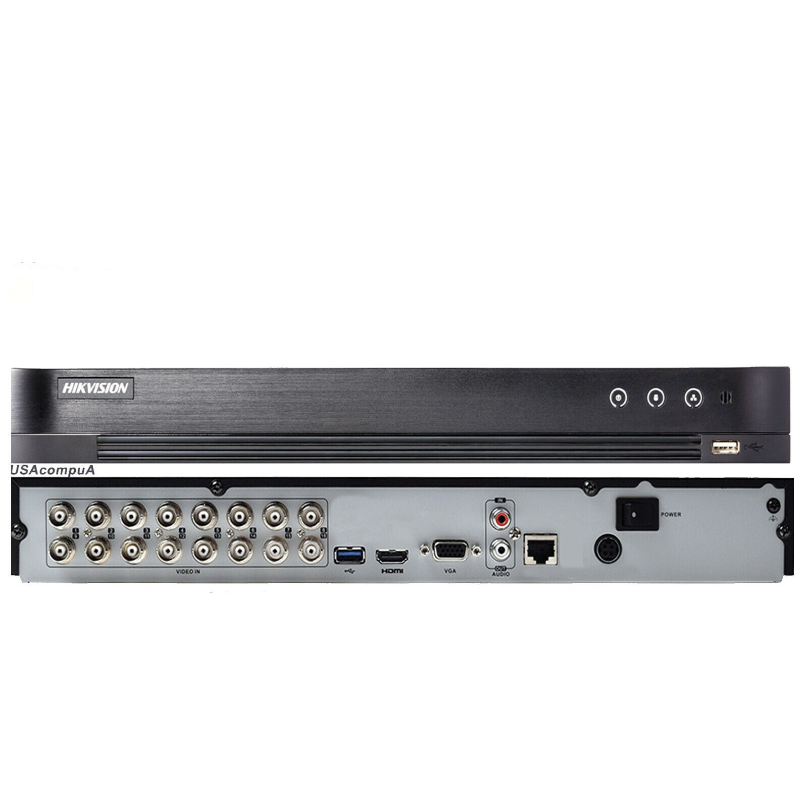 Hikvision 16CH DVR IDS-7216HQHI-M1/S 16 CHANNEL + 4 IP 4MP 4K-OUT HDD OPTIONAL