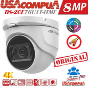 HIKVISION DS-2CE76U1T-ITMF 4K ANALOG TURBO HD EXIR 4-in-1 2.8 mm Lens MINI-DOME