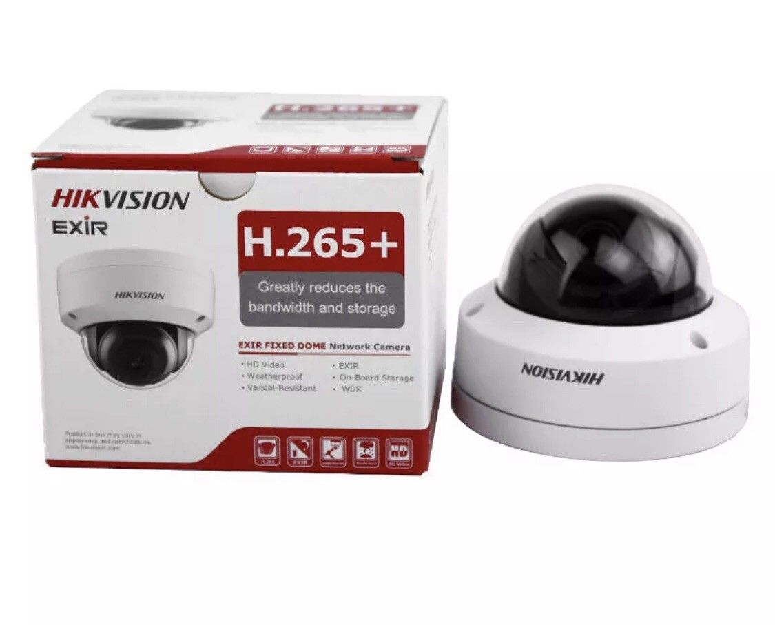 Hikvision 4MP POE IP DS-2CD2143G0-I Dome CAMERA H.265+ IR40M 2.8MM 3AXIS
