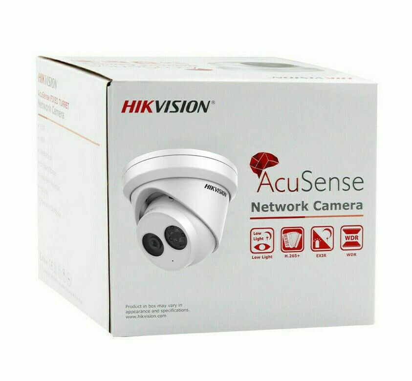 Hikvision Acusense 4K 16ch PoE CCTV System 8MP Mic IP Camera DS-2CD2383G2-IU Lot