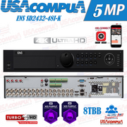 SD2432-48I-K 32CH All-in-One Turbo High Definition DVR/ H.265pro+/ 4KOutput