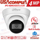 Dahua Original 4MP IP Camera IPC-HDW1431T1-A-S4 Security PoE IR 30m W/AUDIO