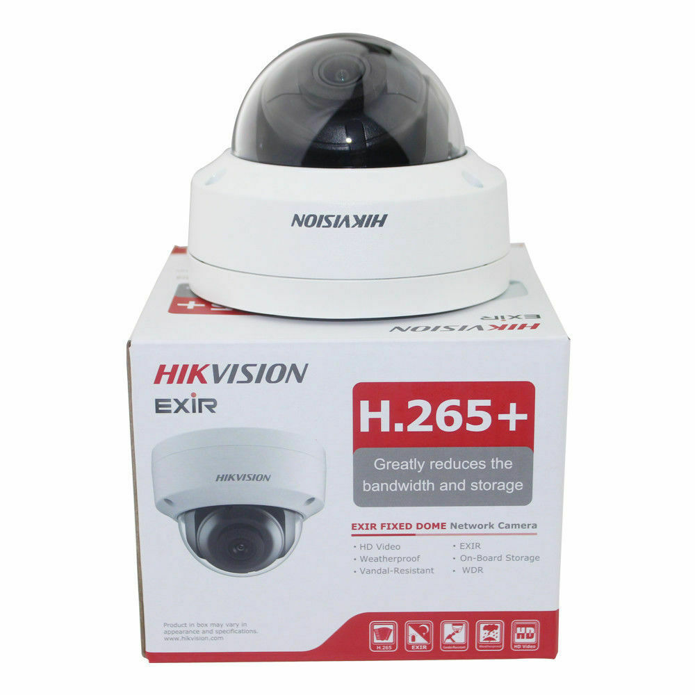 HIKVISION 8MP IP/POE SYSTEM 4K UHD 4CH NVR DS-2CD2183G2-IS & DS-7604NI-K1/